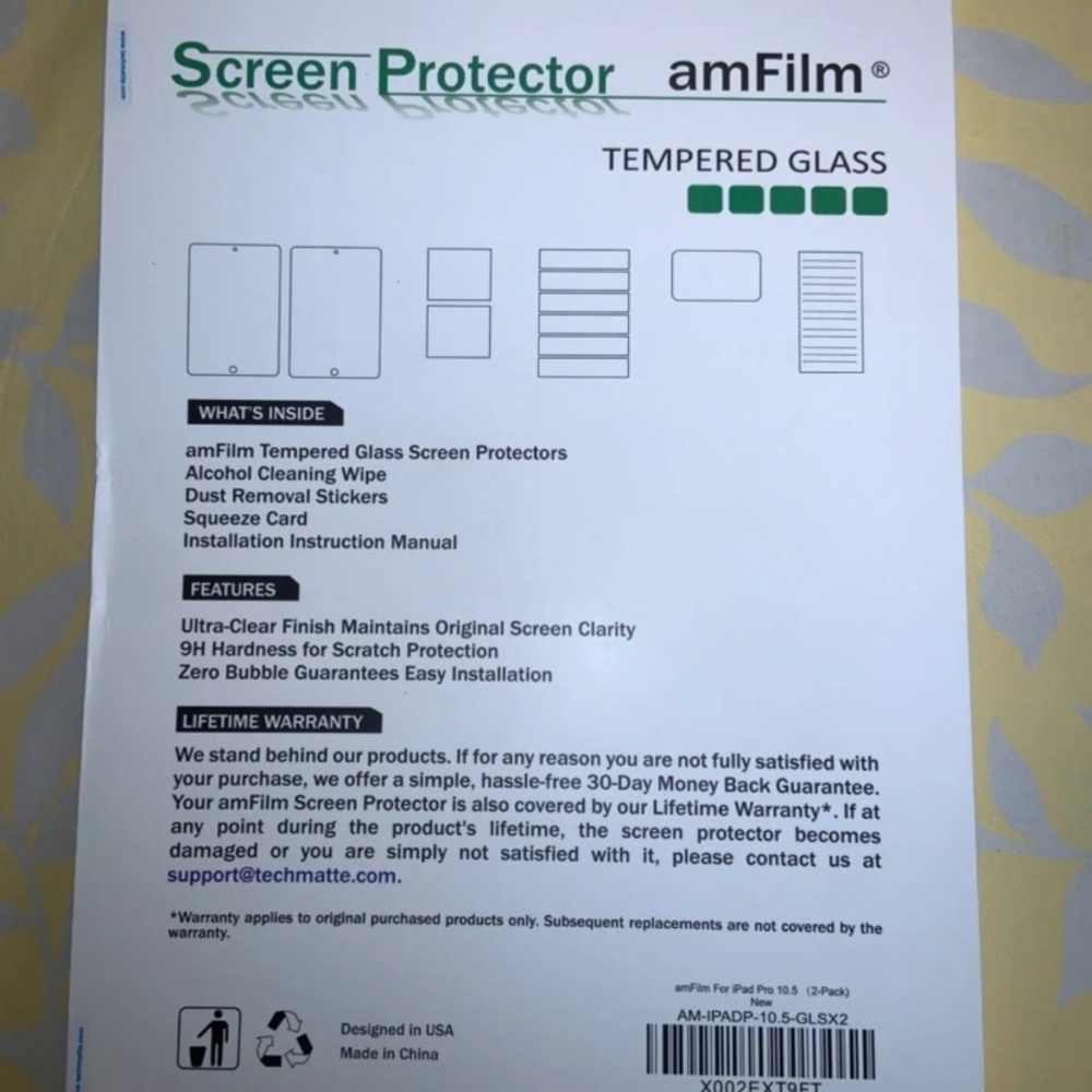 Glass screen protector - Picture 2 of 2